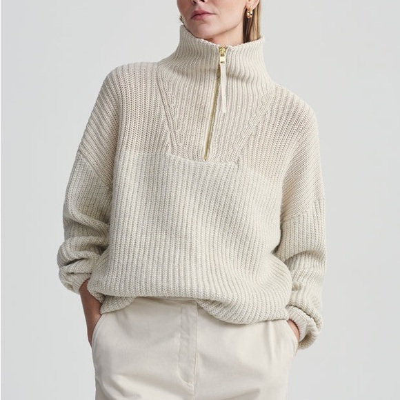 NWT VARLEY QUARTER ZIP SEND OFFERS - Picture 2 of 3